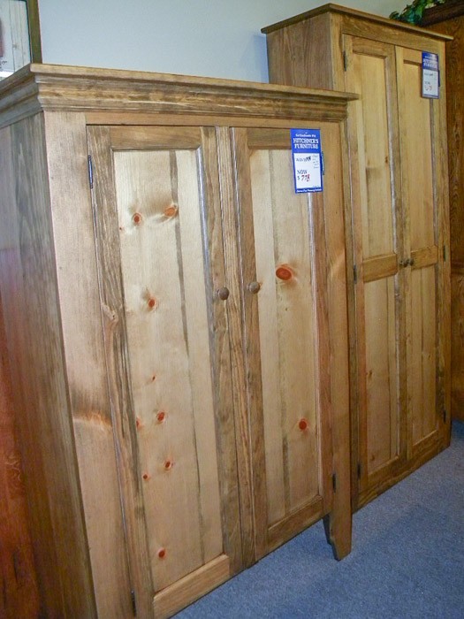 Light wood cabinets